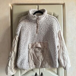 Blank NYC Textured Sherpa Jacket